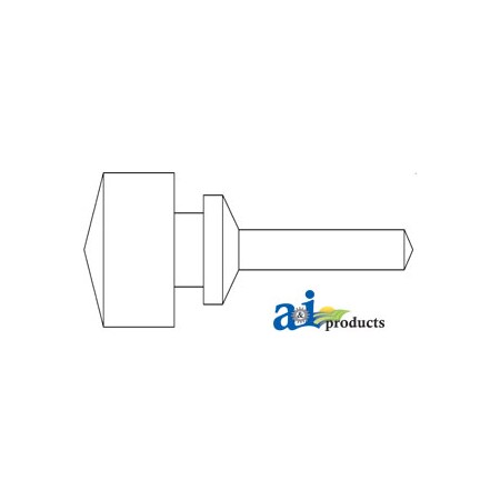 A & I Products Rubber Hood Support 4" x4" x1" A-C5NN16N655A